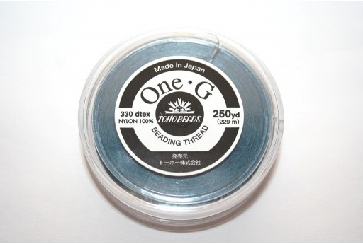 Filo Nylon Toho One-G Blue 0,20mm - 229mt.