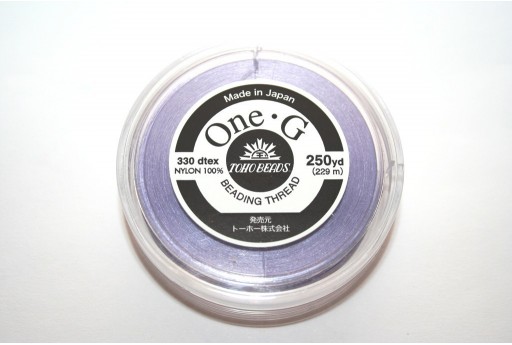 Toho One-G Nylon Thread 0,20mm Lavender 229m