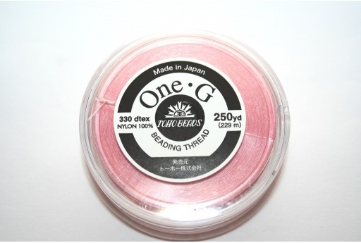 Filo Nylon Toho One-G Rosa 0,20mm - 229mt.