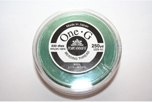 Filo Nylon Toho One-G Verde Menta 0,20mm - 229mt.