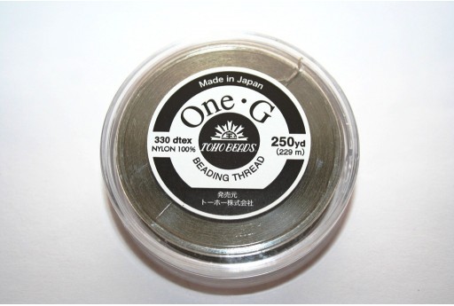 Filo Nylon Toho One-G Khaki 0,20mm - 229mt.