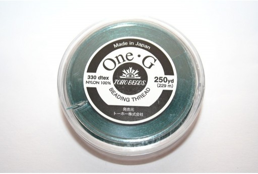 Filo Nylon Toho One-G Verde Scuro 0,20mm - 229mt.