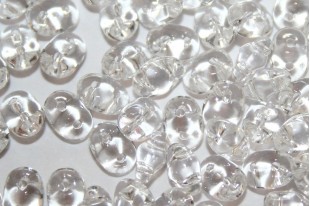 Perline Superduo Crystal 2.5x5mm - 10g