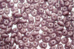 Superduo Beads Opaque Light Purple 5x2,5mm - 10gr