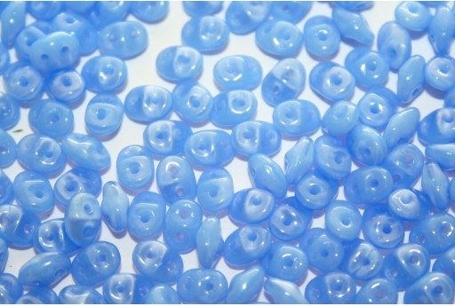 Perline Superduo Opal Sapphire 5x2,5mm - 10gr 2