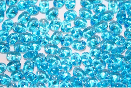 Perline Superduo Aquamarine 5x2,5mm - 10g