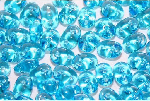 Perline Superduo Aquamarine 5x2,5mm - 10g 2