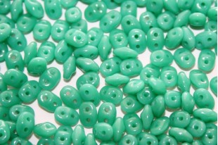 Perline Superduo Turquoise 5x2,5mm - 10g