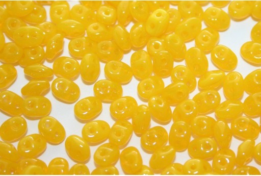 Perline Superduo Opal Yellow 5x2,5mm - 10gr 2
