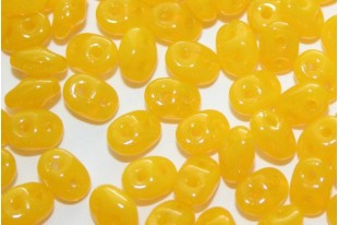 Superduo Beads Opal Yellow 5x2,5mm - 10gr