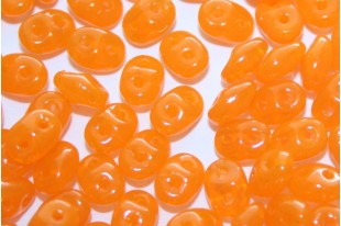 Perline Superduo Opal Light Orange 5x2,5mm - 10gr