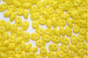 Perline Superduo Yellow 5x2,5mm - 10g