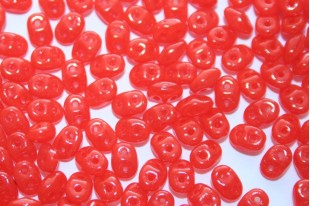 Perline Superduo Opal Orange 5x2,5mm - 10gr