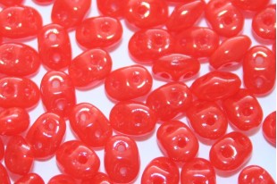 Superduo Beads Opal Orange 5x2,5mm - 10gr