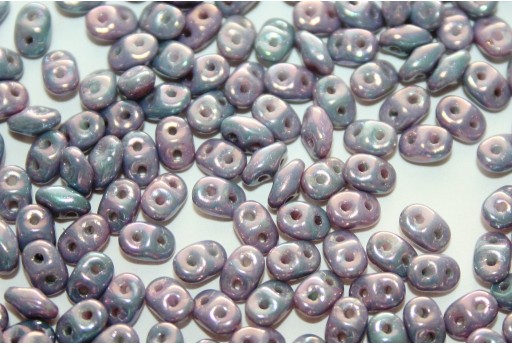 Superduo Beads Opaque Nebula 5x2,5mm - 10gr