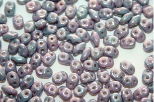 Superduo Beads Opaque Nebula 5x2,5mm - 10gr