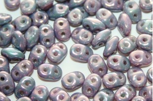 Superduo Beads Opaque Nebula 5x2,5mm - 10gr