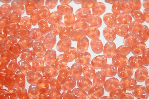 Superduo Beads Opal Pink 5x2,5mm - 10gr