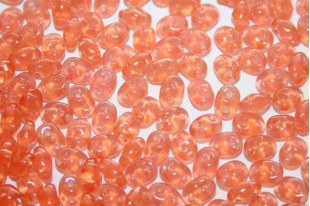 Superduo Beads Opal Pink 5x2,5mm - 10gr