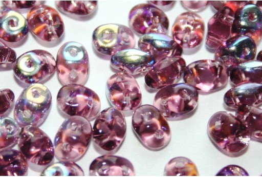 Perline Superduo Amethyst AB 5x2,5mm - 10gr 2