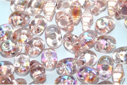 Superduo Beads Rosaline AB 5x2,5mm - 10gr 2