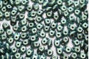 Superduo Beads Polychrome Aqua Teal 5x2,5mm - 10gr