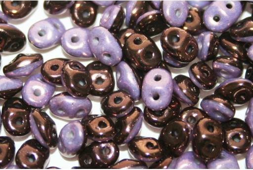 Superduo Beads Duets Black/Vega Luster  5x2,5mm - 10gr 2