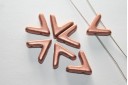 Ava® Beads Vintage Copper 10x4mm - 10pcs