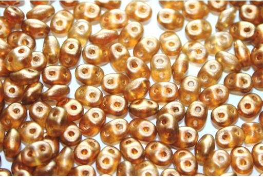 Superduo Beads Halo-Sandalwood 5x2,5mm - 10gr