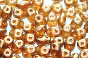 Superduo Beads Halo-Sandalwood 5x2,5mm - 10gr