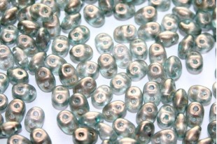 Superduo Beads Halo-Heavens 5x2,5mm - 10gr