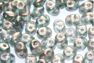 Superduo Beads Halo-Heavens 5x2,5mm - 10gr