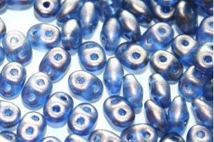 Superduo Beads Halo-Ultramarine 5x2,5mm - 10gr