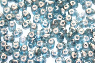Superduo Beads Halo-Shadows 5x2,5mm - 10gr