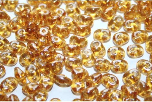 Perline Superduo Luster Topaz 5x2,5mm - 10gr