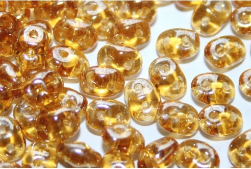 Perline Superduo Luster Topaz 5x2,5mm - 10gr 2
