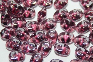 Perline Superduo Luster Amethyst 5x2,5mm - 10gr