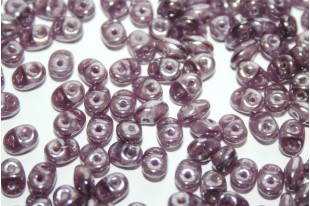Superduo Beads Luster Opal Violet 5x2,5mm - 10gr