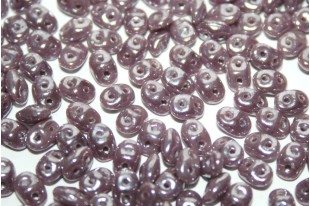 Perline Superduo Luster Opaque Amethyst 5x2,5mm - 10gr