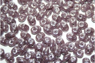 Superduo Beads Luster Opaque Amethyst 5x2,5mm - 10gr