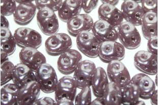 Perline Superduo Luster Opaque Amethyst 5x2,5mm - 10gr