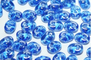 Superduo Beads Sapphire Shimmer 5x2,5mm - 10gr