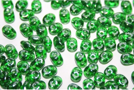 Perline Superduo Luster Chrysolite 5x2,5mm - 10gr