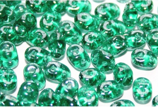 Superduo Beads Luster Emerald 5x2,5mm - 10gr 2