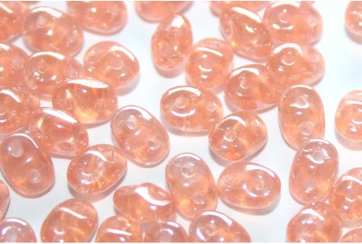 Superduo Beads Luster-Opal Pink 5x2,5mm - 10gr 2