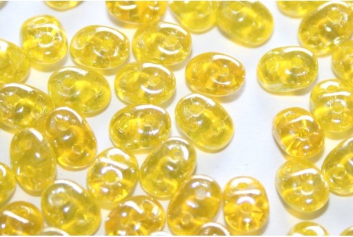 Superduo Beads Amber Hematite 5x2,5mm - 10gr 2