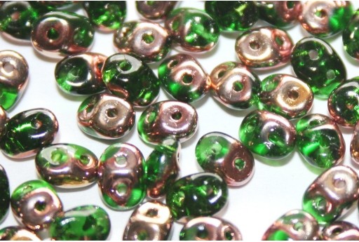 Superduo Beads Chrysolite Capri Gold 5x2,5mm - 10gr 2