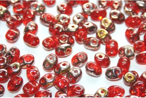 Superduo Beads Hyacinth Capri Gold 5x2,5mm - 10gr