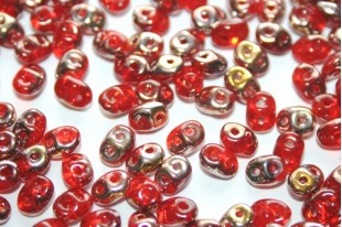 Superduo Beads Hyacinth Capri Gold 5x2,5mm - 10gr