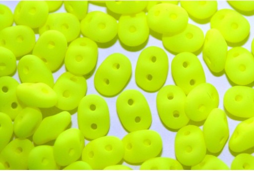 Superduo Beads Neon Yellow 5x2,5mm - 10gr 2